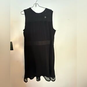 Michael Kors Black Sleeveless Mini Dress